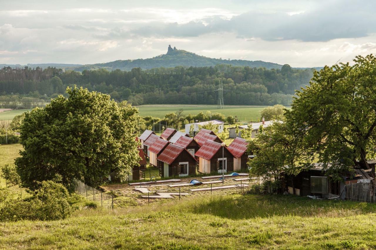Camping V Raji - Palda Rovensko pod Troskami Экстерьер фото